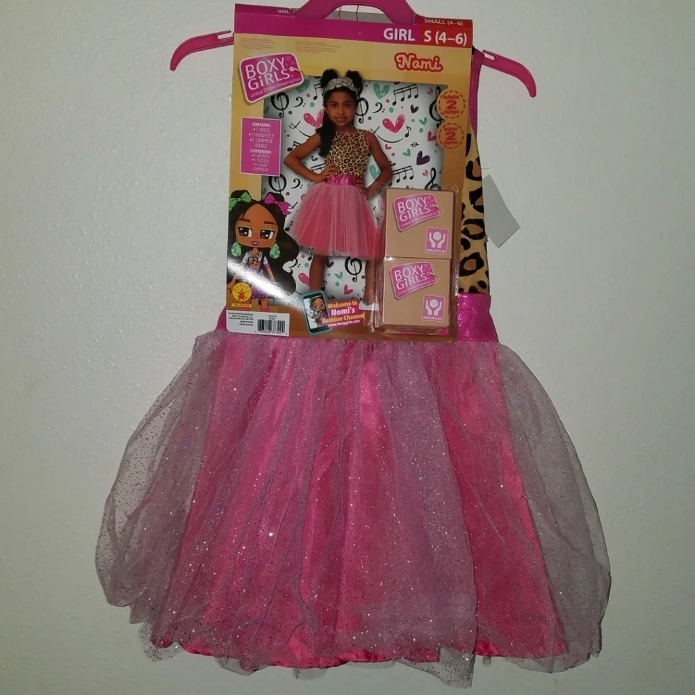 NEW Nomi Boxy Girls Halloween Costume Small 4-6